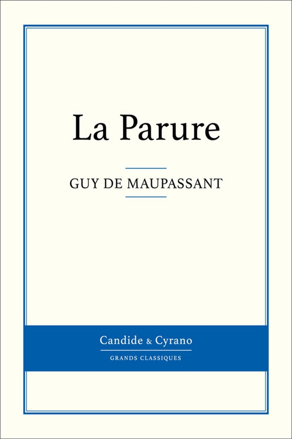La Parure - Cover