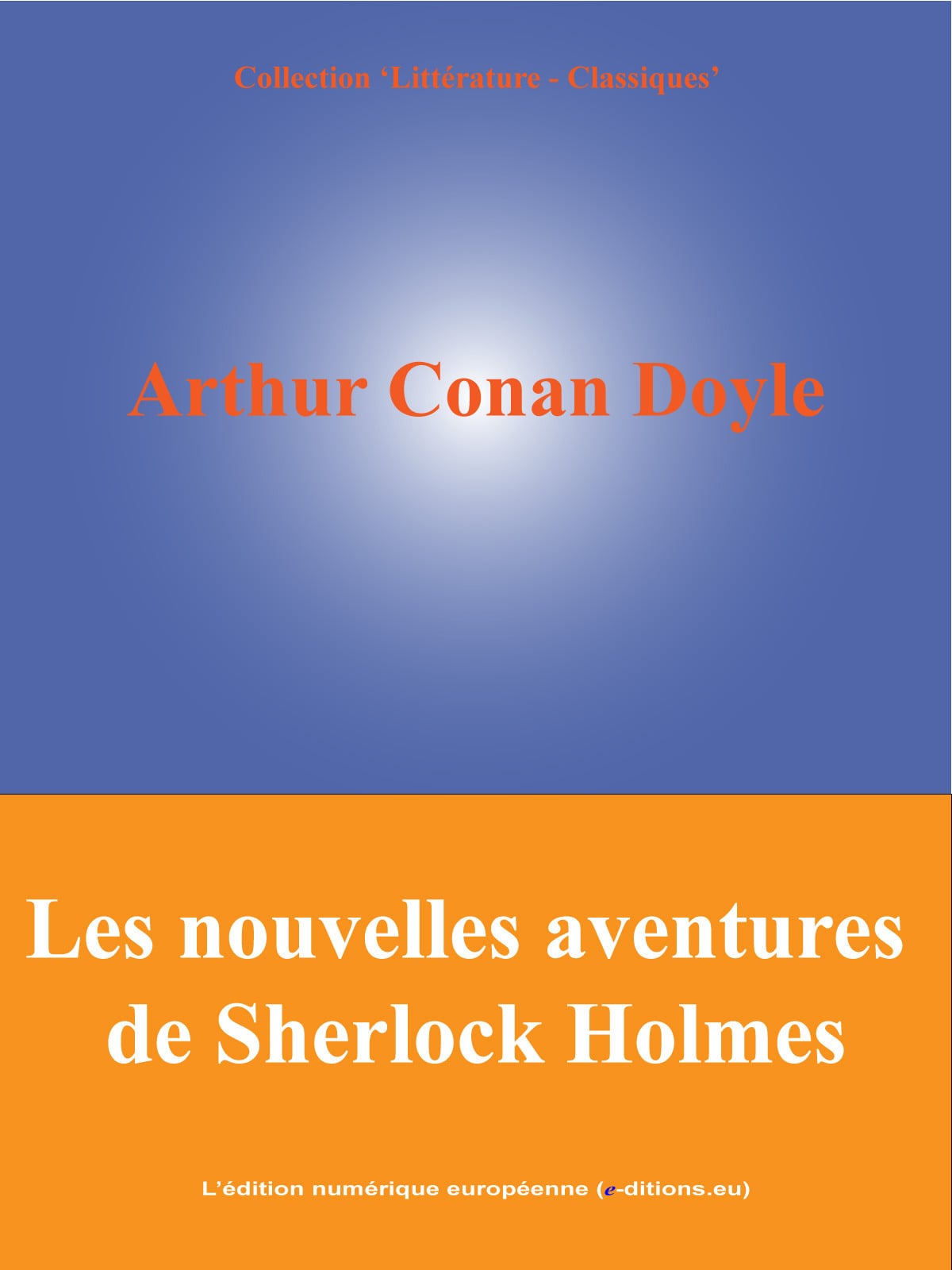 Les nouvelles aventures de Sherlock Holmes - Cover