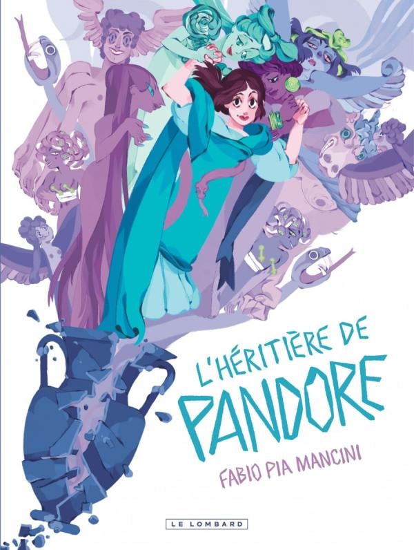 L'héritière de Pandore - Cover