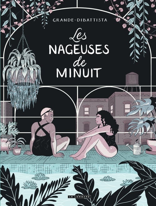 Les nageuses de minuit - Cover