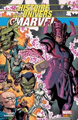 L'histoire de l'univers Marvel - Cover