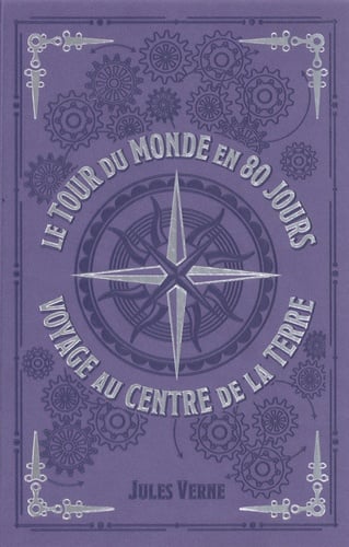 Le Tour du monde en 80 jours ; Voyage au centre de la Terre - Cover