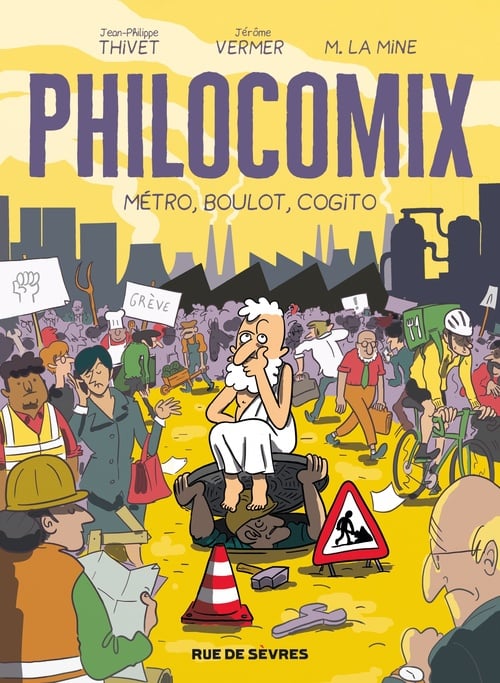 Philocomix - Tome 3 - Métro, boulot, cogito - Cover