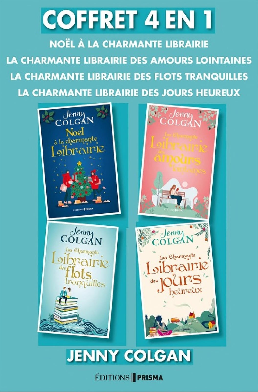 Coffret Jenny Colgan - 4 en 1 - La Charmante Librairie - Cover