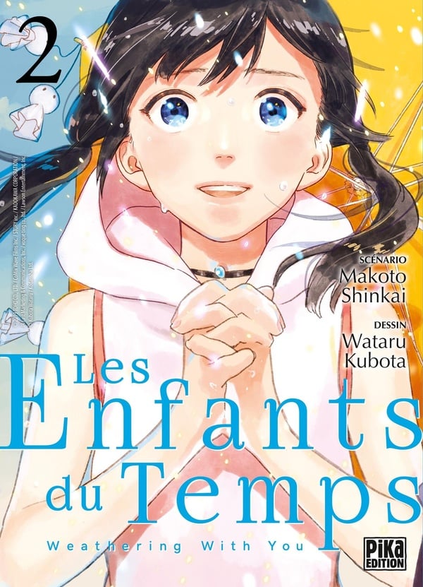Les Enfants du Temps - Weathering with you Tome 2 - Cover