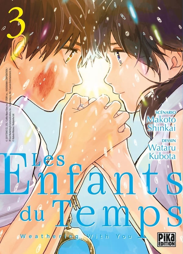 Les Enfants du Temps - Weathering with you Tome 3 - Cover