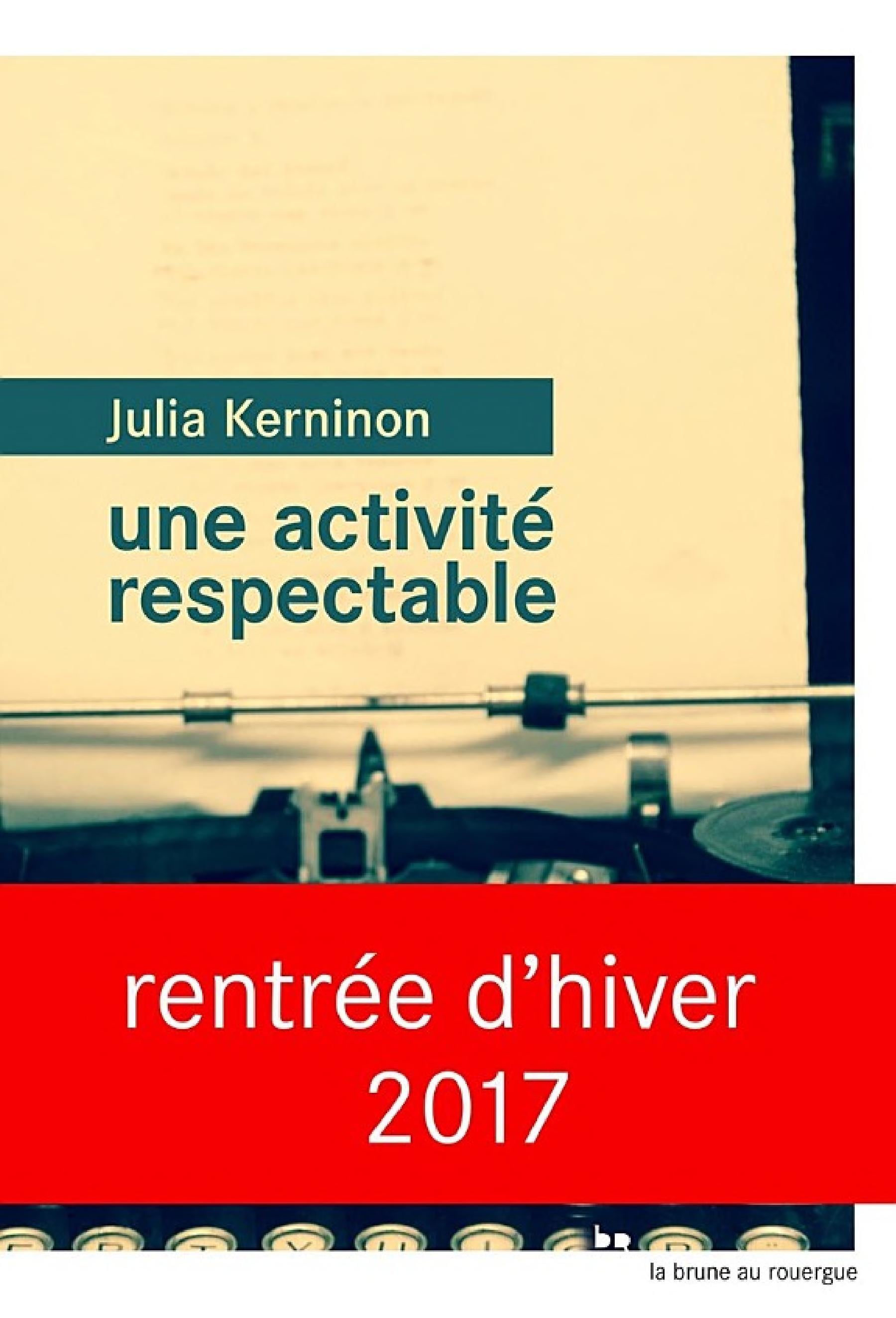 Une activité respectable - Cover