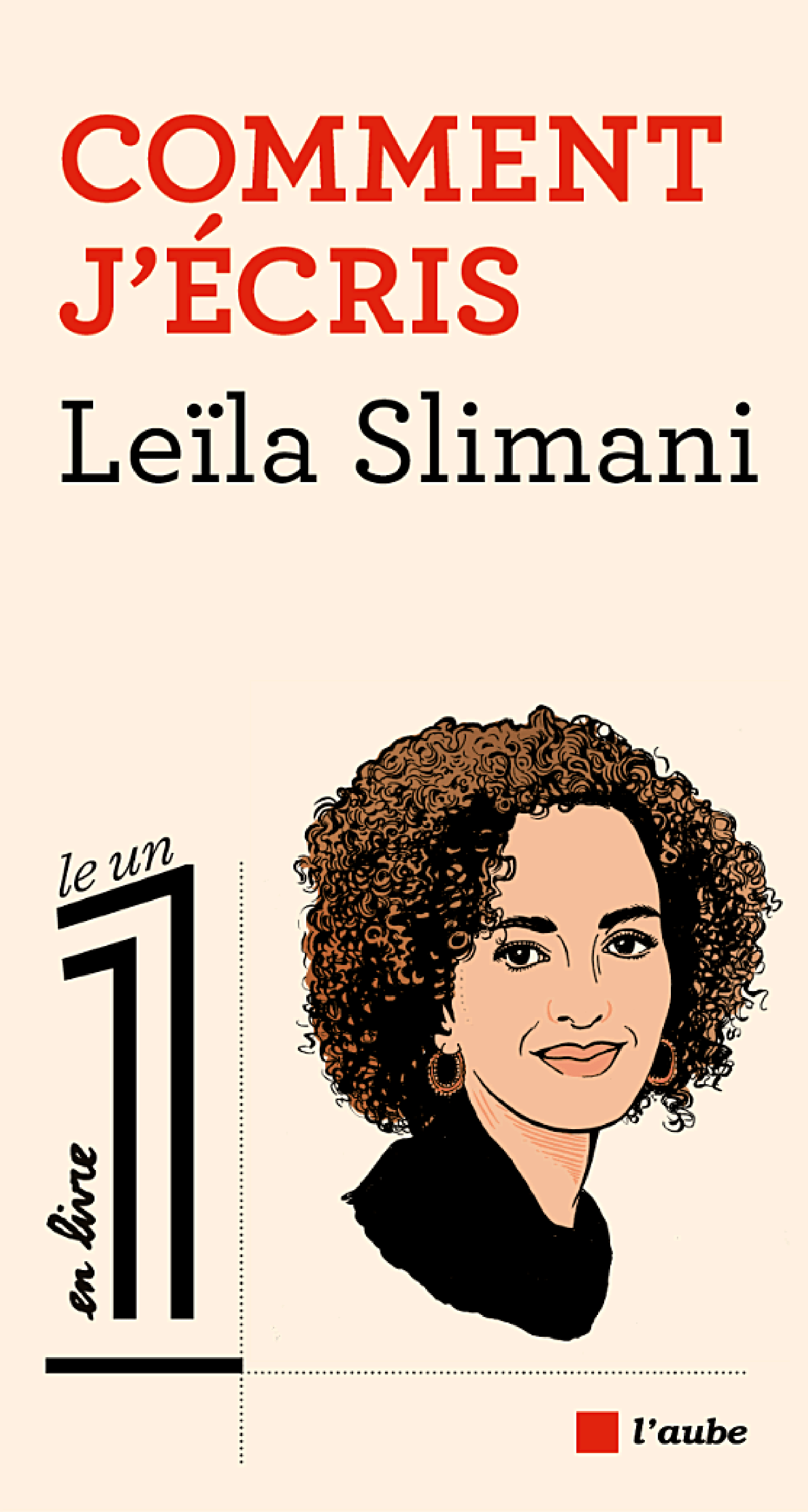 Comment j'écris - Cover