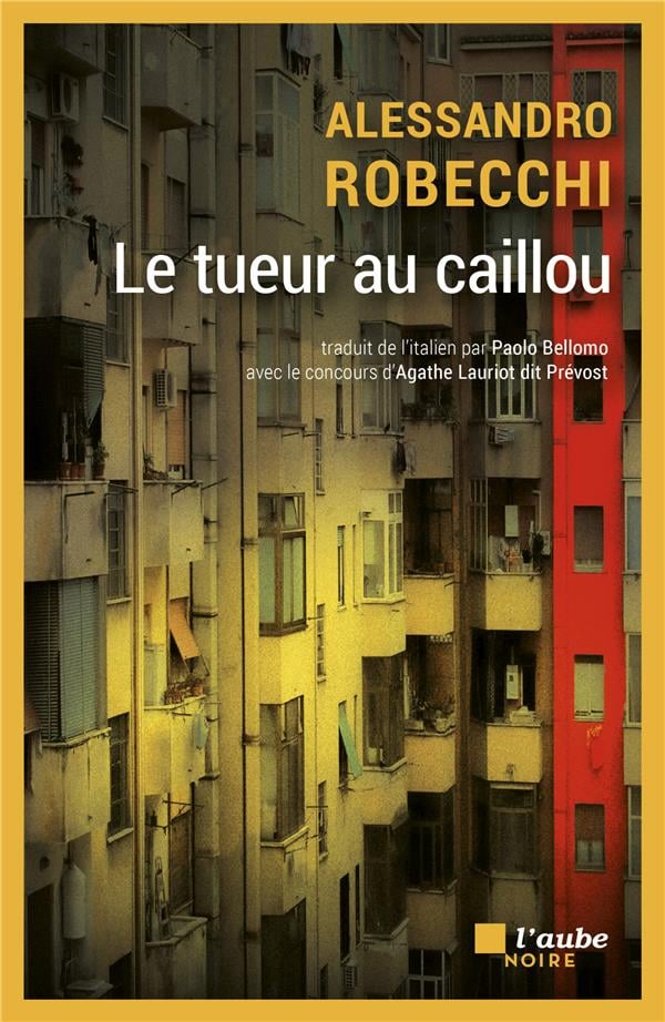 Le tueur au caillou - Cover