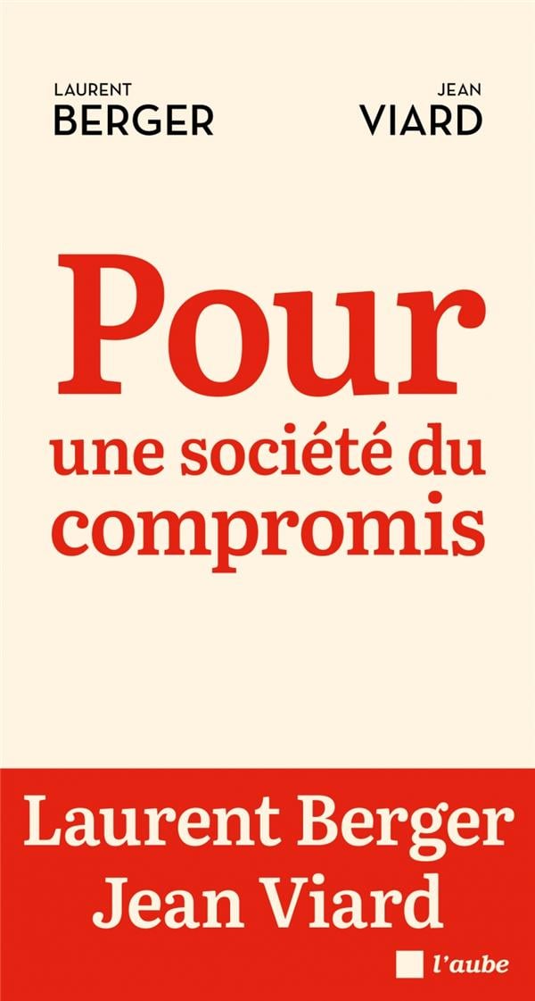 Pour une société du compromis - Cover