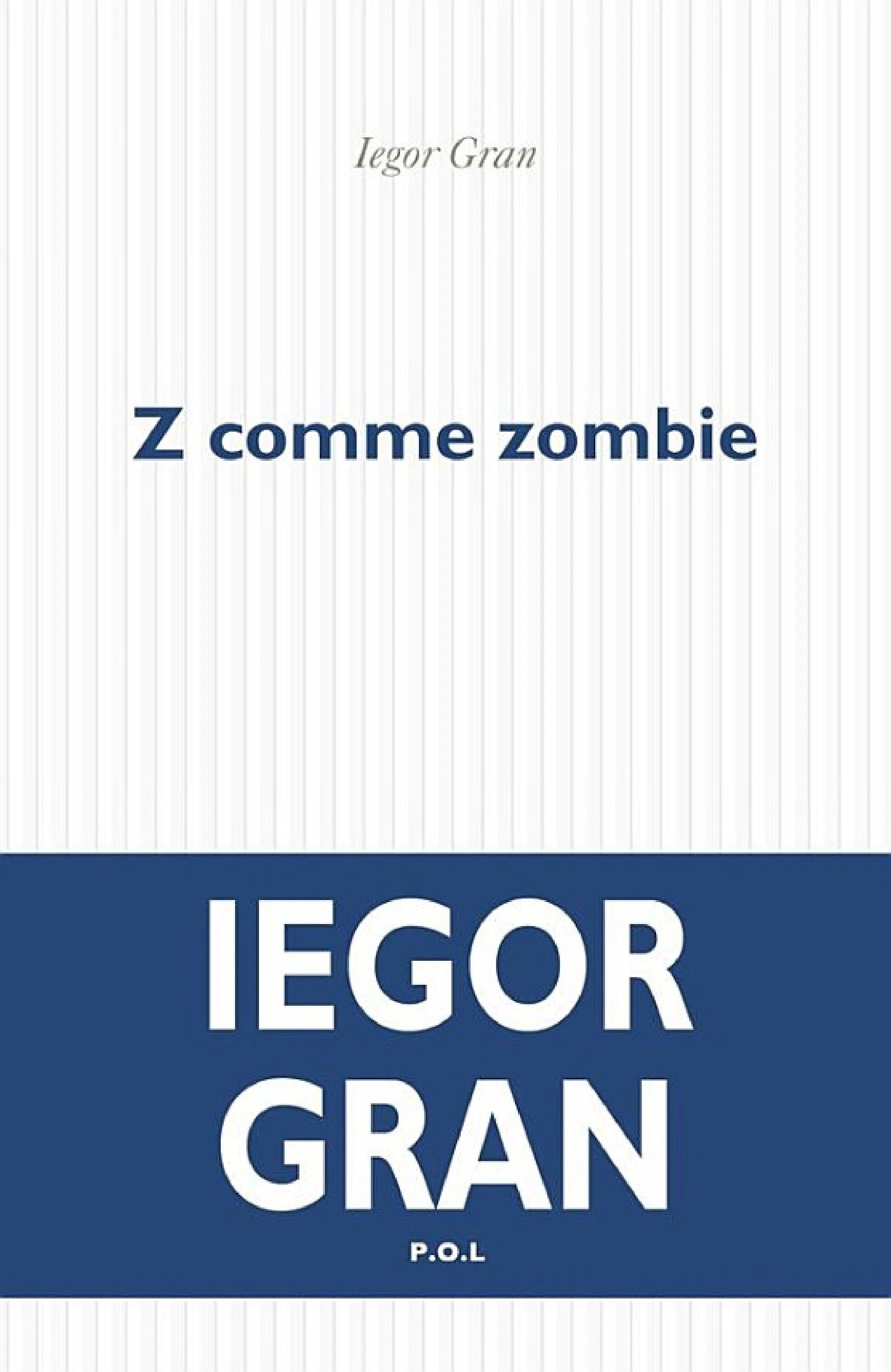 Z comme zombie - Cover