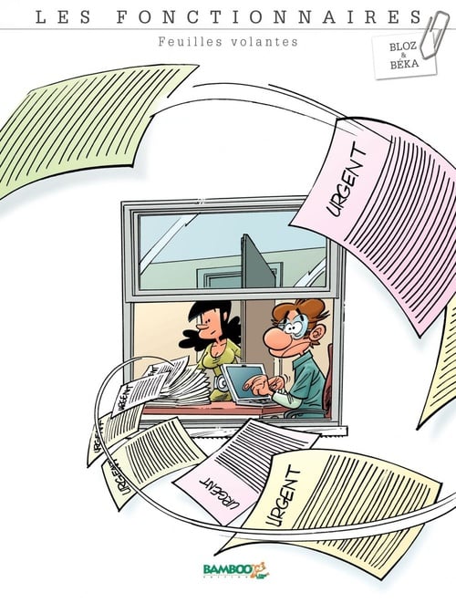 Les Fonctionnaires - Feuilles volantes - Cover
