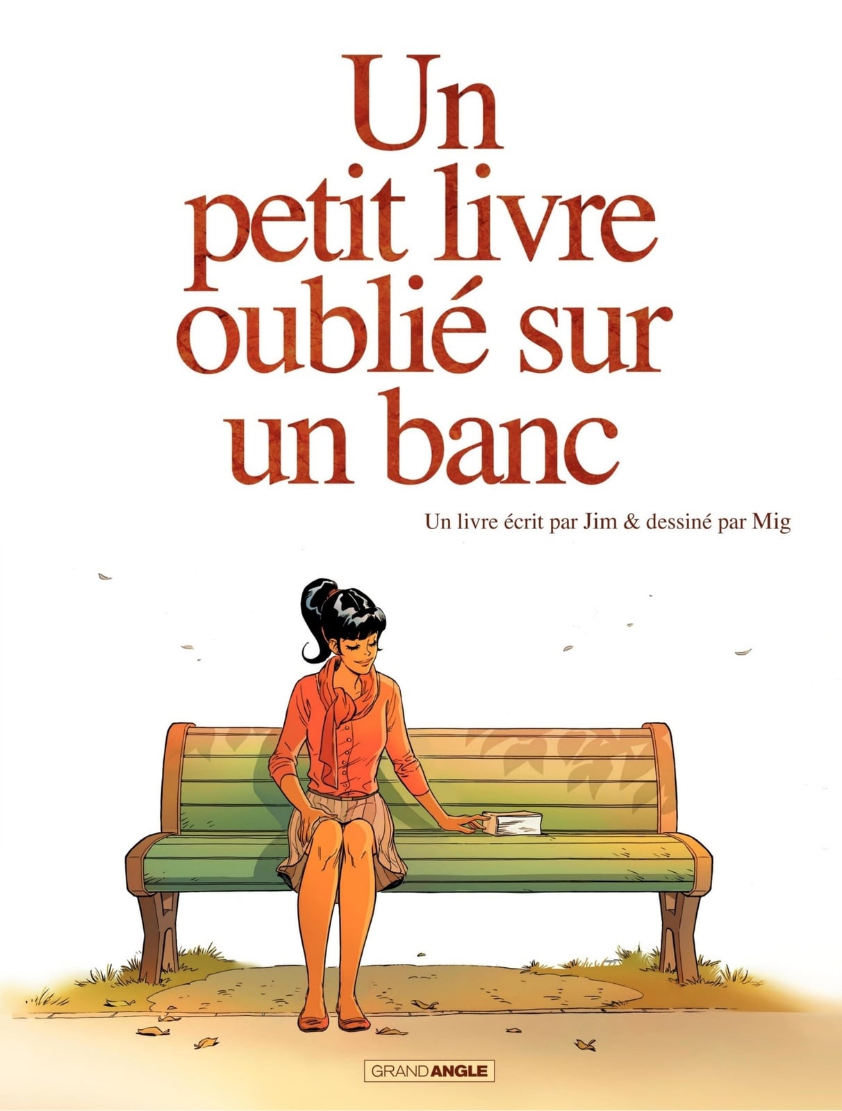 Un petit livre oublié sur un banc - Tome 1 - Cover