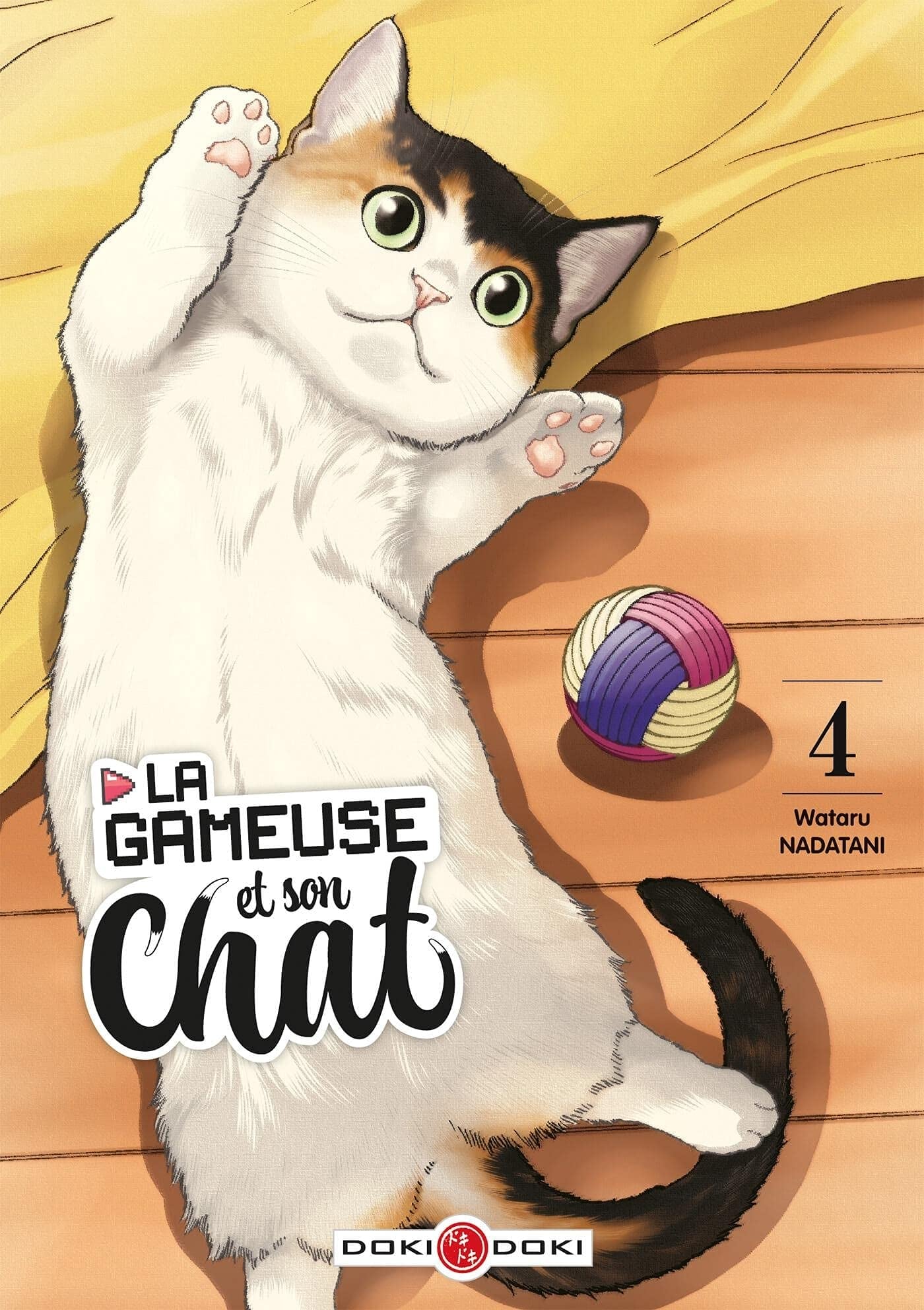La gameuse et son chat Tome 4 - Cover