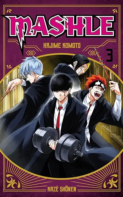 Mashle Tome 3 - Cover