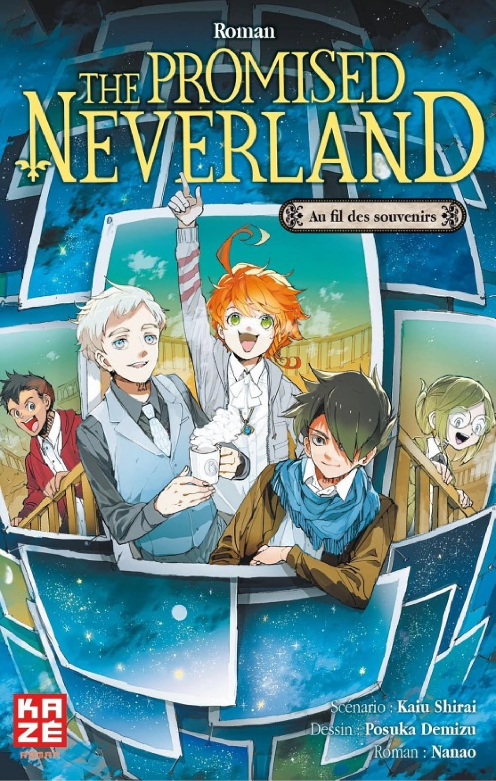 The Promised Neverland Roman N°4 - Cover