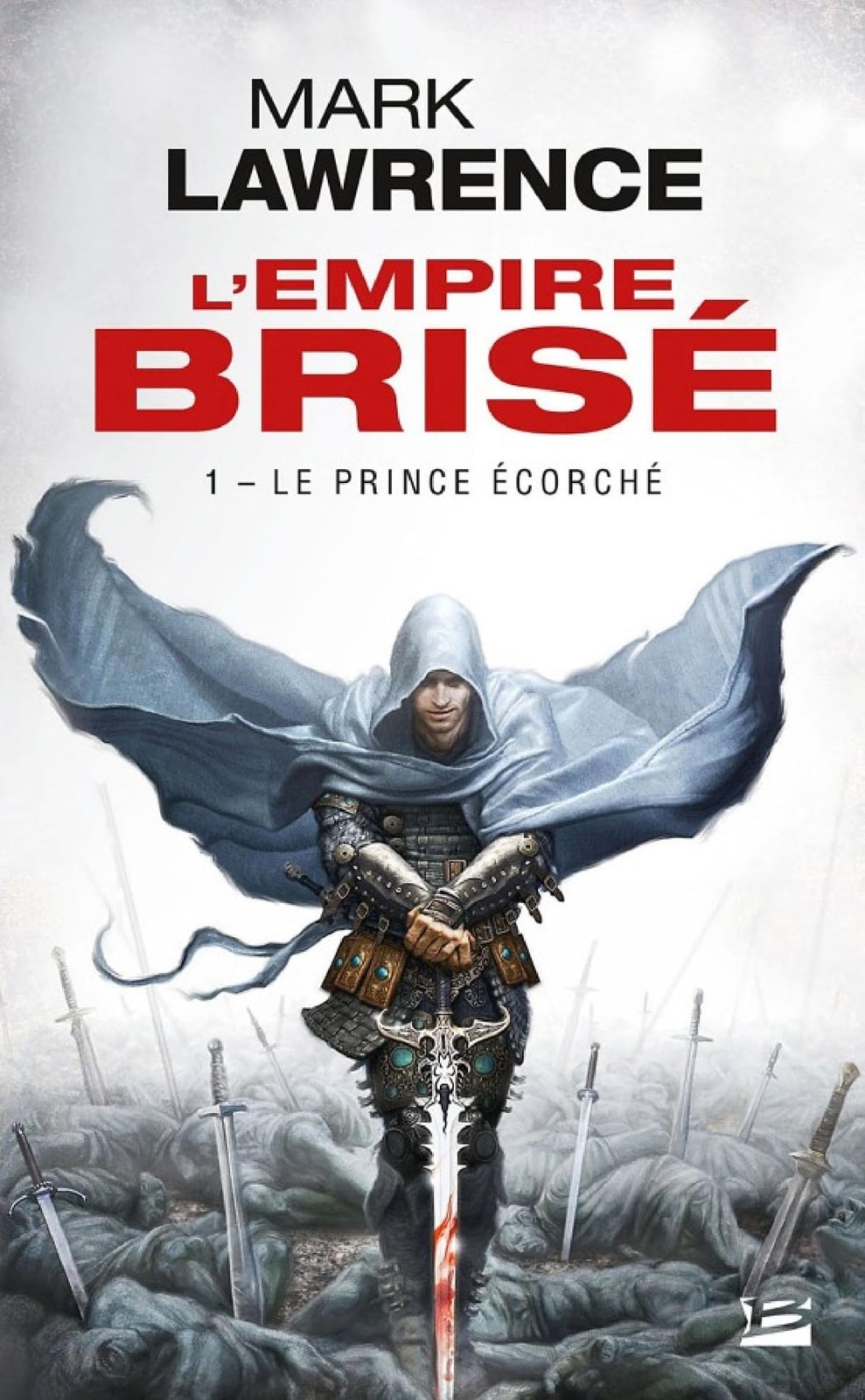 L'Empire brisé, T1 : Le Prince Écorché - Cover