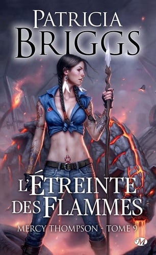 L'étreinte des flammes - Cover