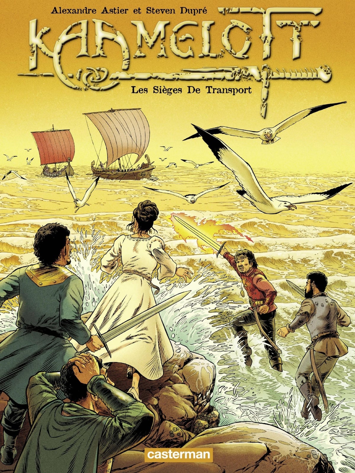 Kaamelott (Tome 2) - Les Sièges De Transport - Cover