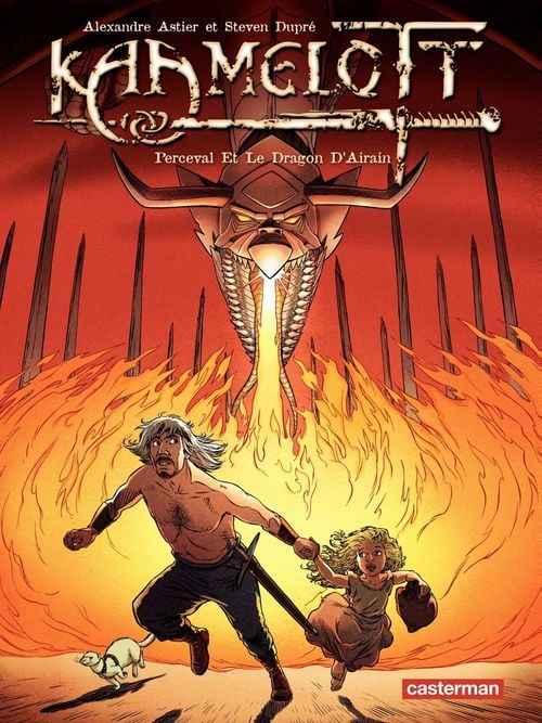 Kaamelott (Tome 4) - Perceval Et Le Dragon d'Airain - Cover