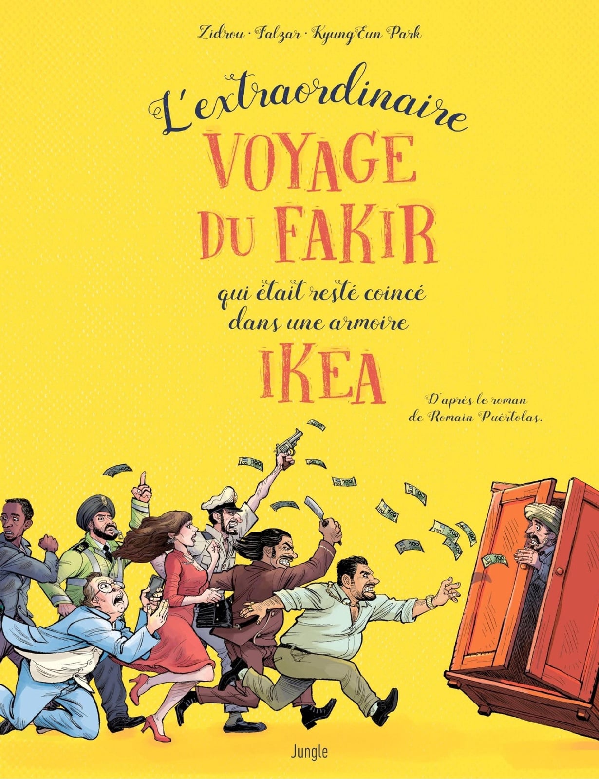 L'extraordinaire voyage du fakir qui était resté coincé dans une armoire Ikea - Cover