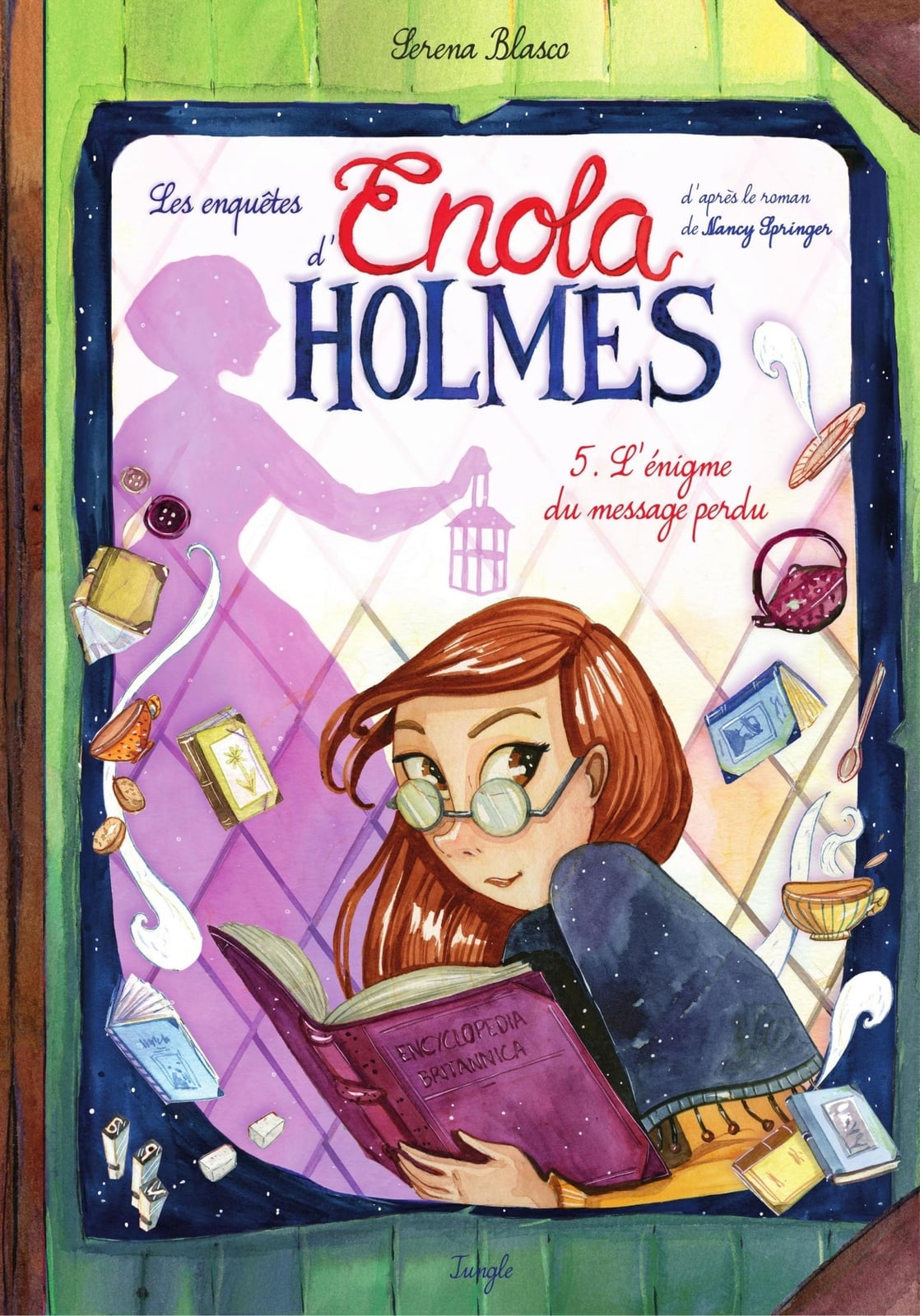 Enola Holmes - Tome 5 - Cover
