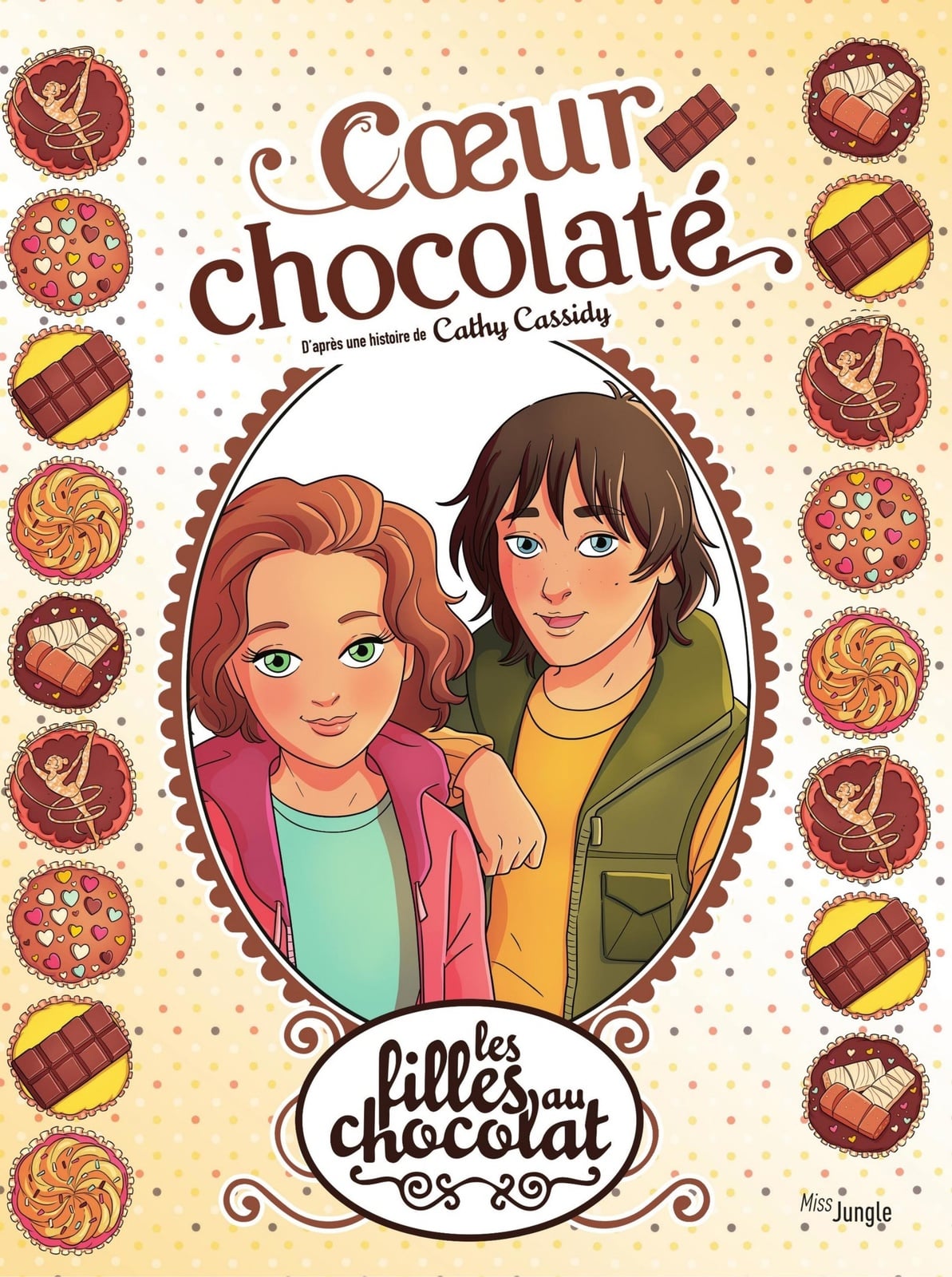 Les filles au chocolat - Tome 13 - Cœur Chocolaté - Cover