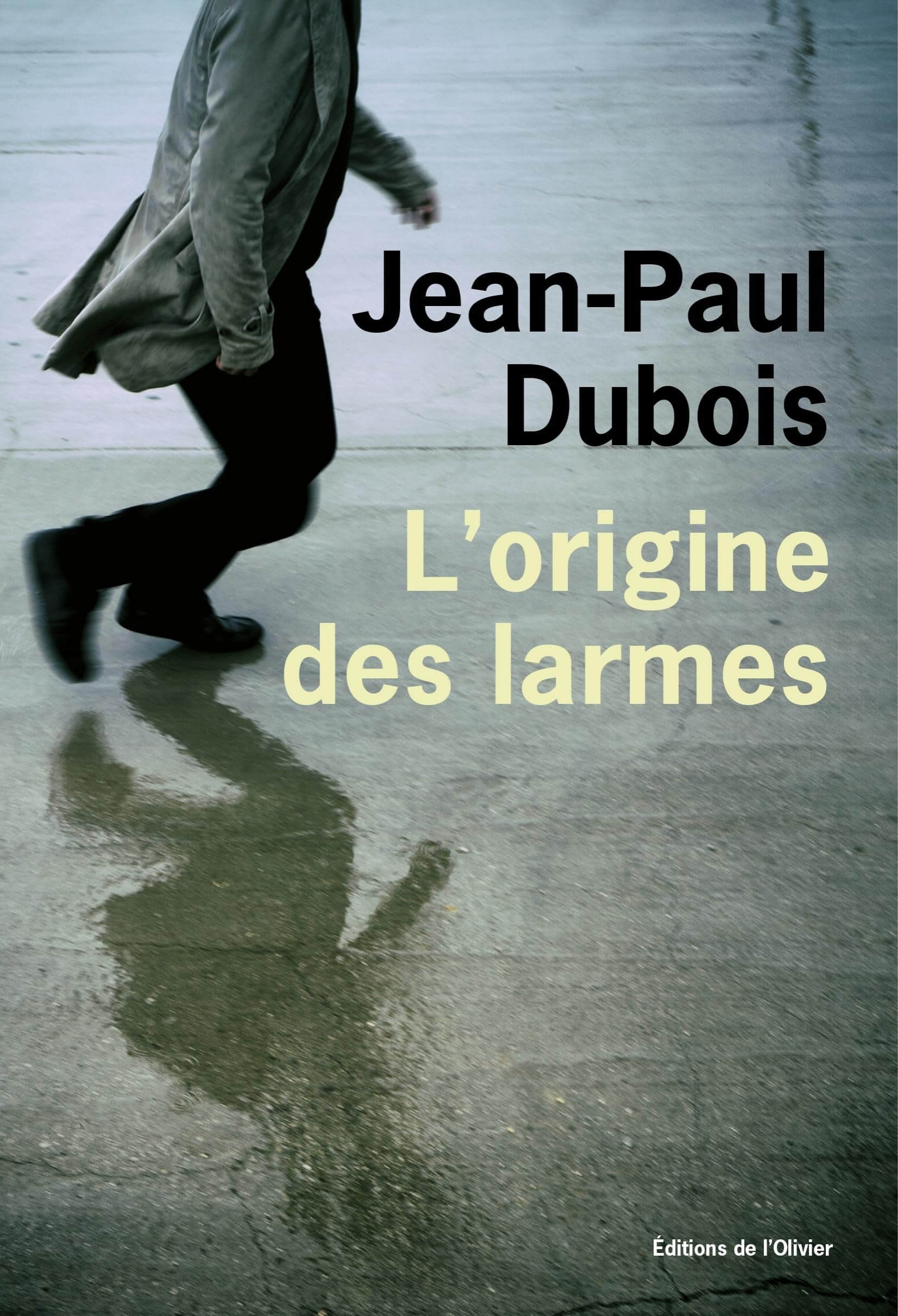 L'origine des larmes - Cover