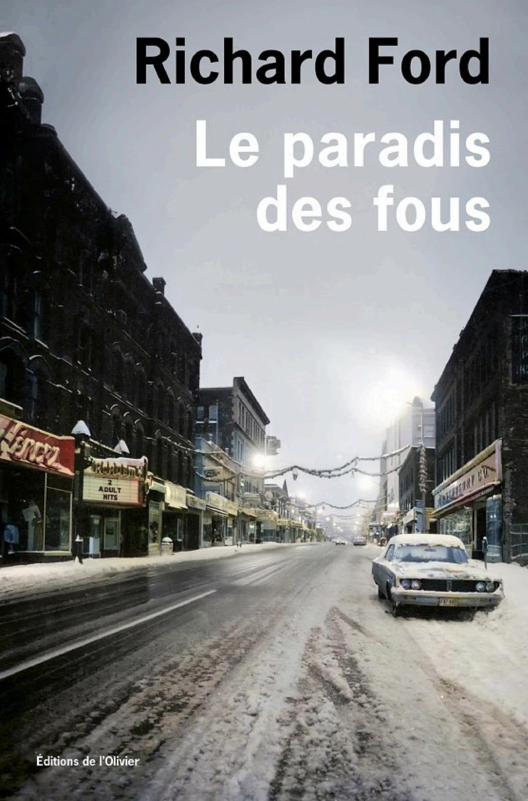 Le Paradis des fous - Cover