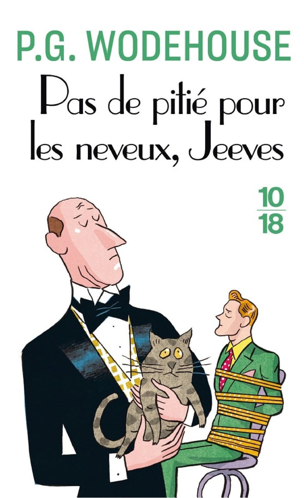 Pas de pitié pour les neveux, Jeeves - Cover