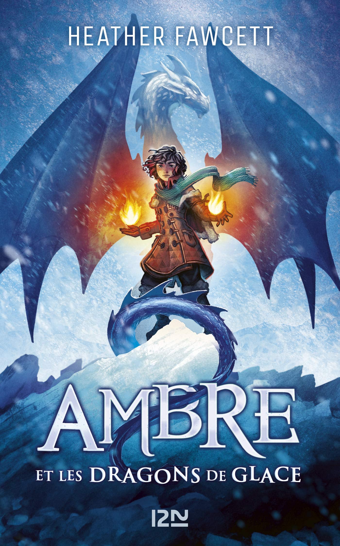 Ambre et les dragons de glace - Cover