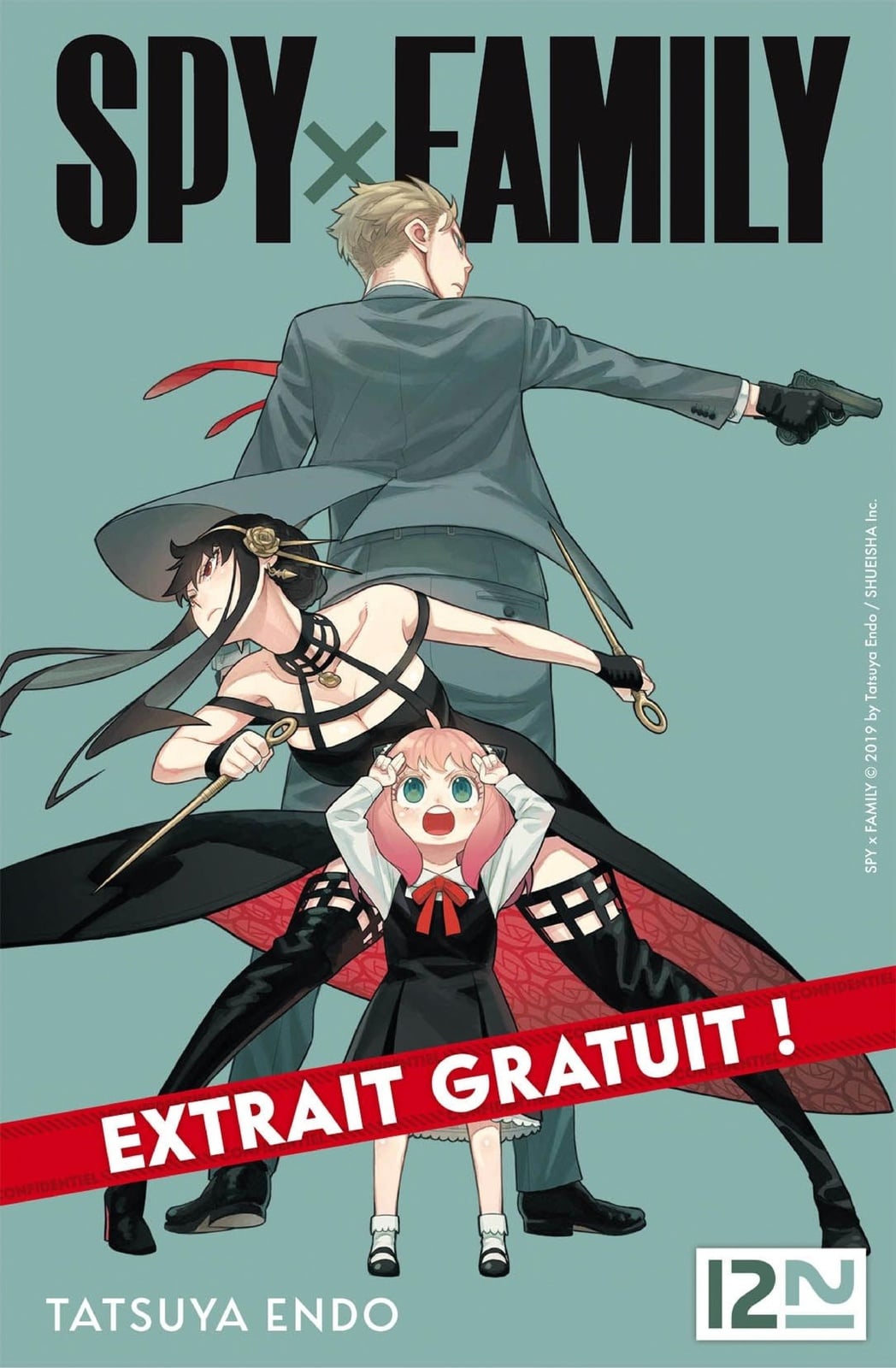 Spy x Family - Extrait gratuit - Cover