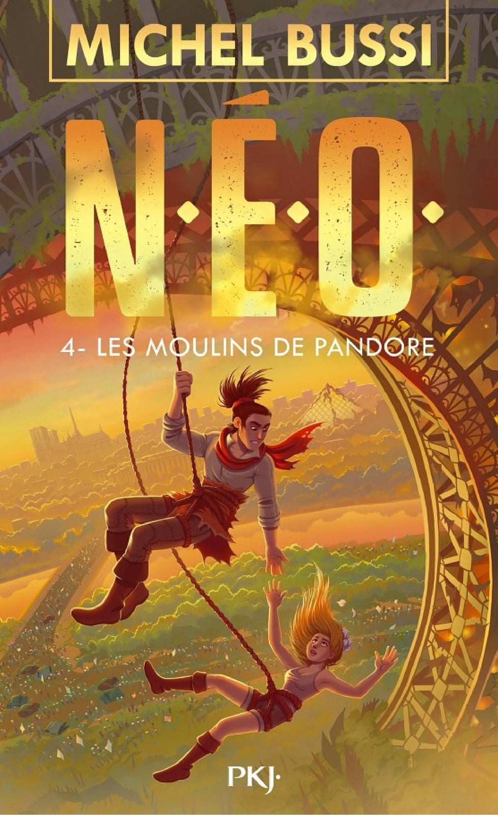N.E.O. - Tome 4 Les moulins de Pandore - Cover