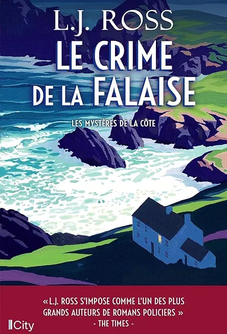 Le crime de la falaise - Cover