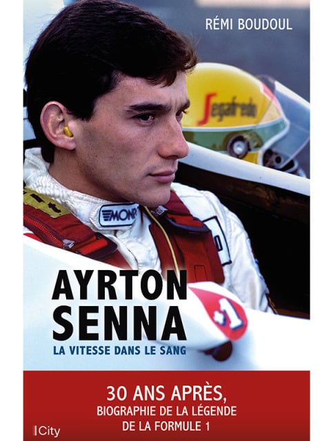 Ayrton Senna: La vitesse dans le sang - Cover