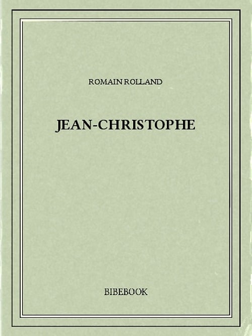 Jean-Christophe - Cover
