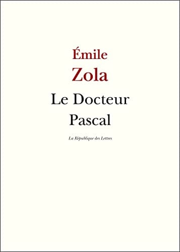 Le Docteur Pascal - Cover