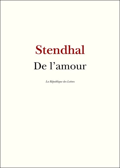 De l'amour - Cover