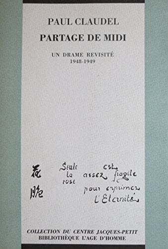 Partage de Midi - Cover