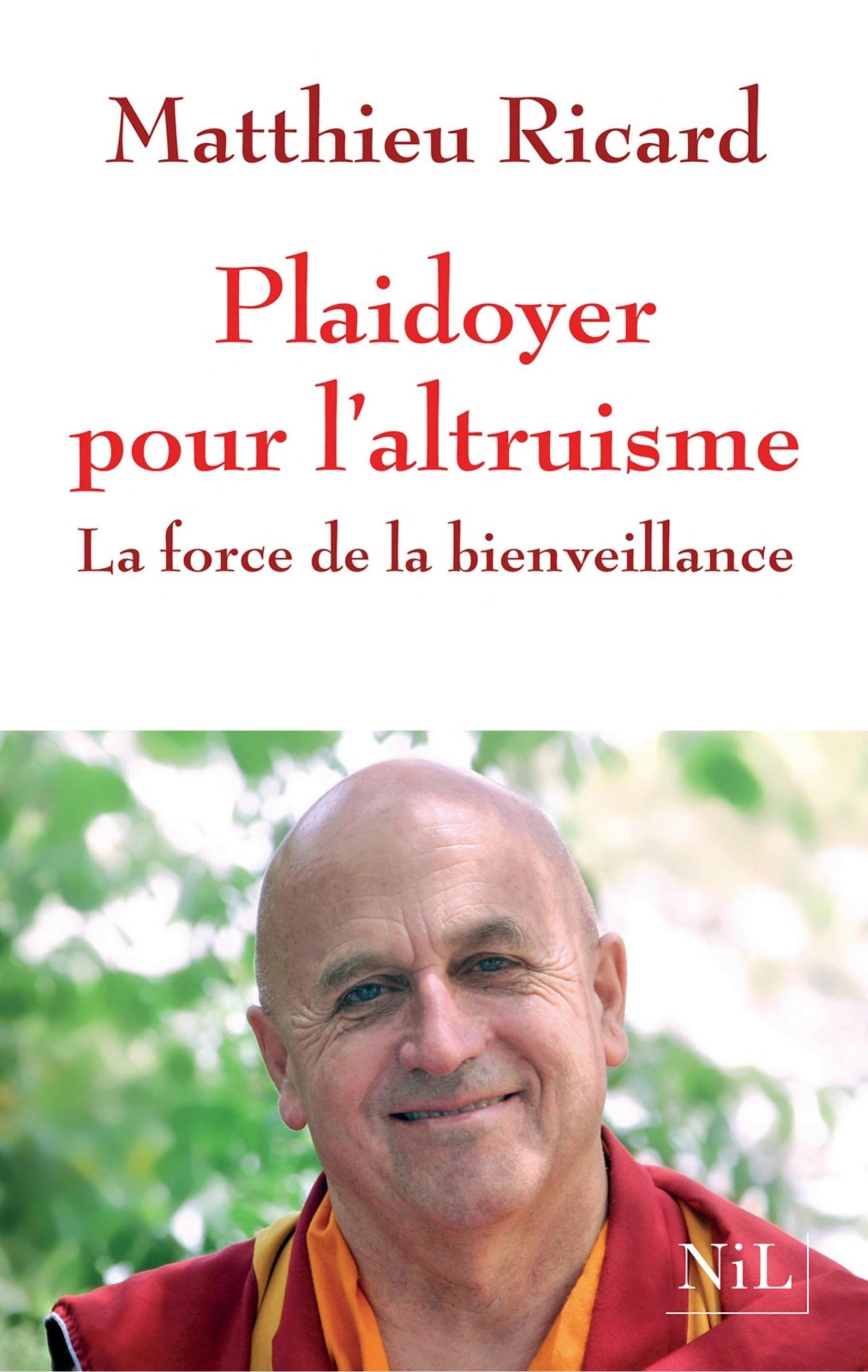 Plaidoyer pour l'altruisme - Cover