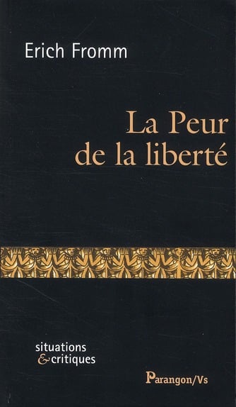 La peur de la liberté - Cover