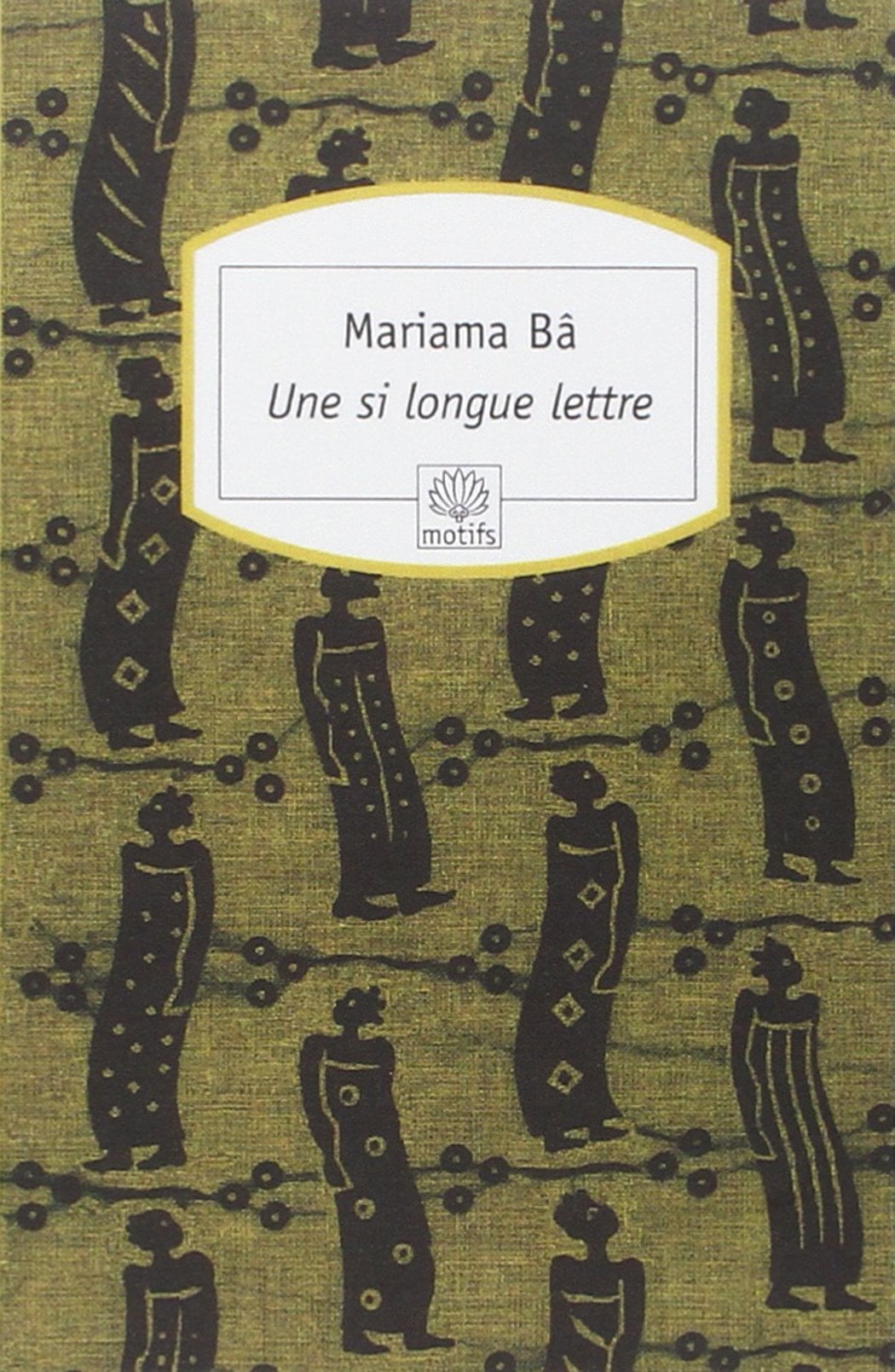 Une si longue lettre - Cover