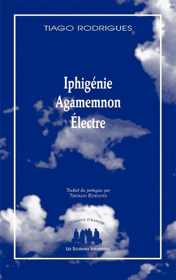 Iphigénie, Agamemnon, Electre - Cover