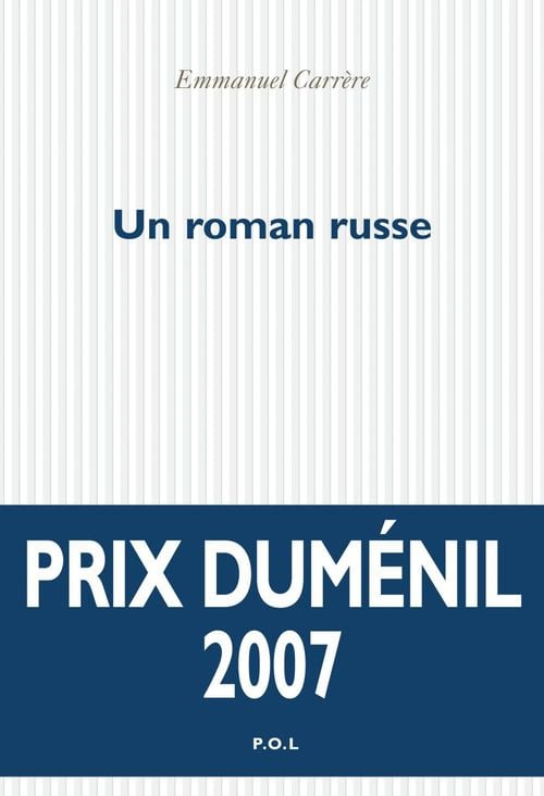 Un roman russe - Cover