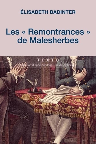 Les "Remontrances" de Malesherbes - Cover