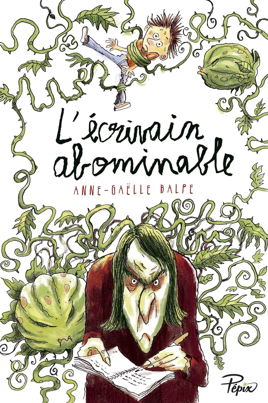 L'écrivain abominable - Cover