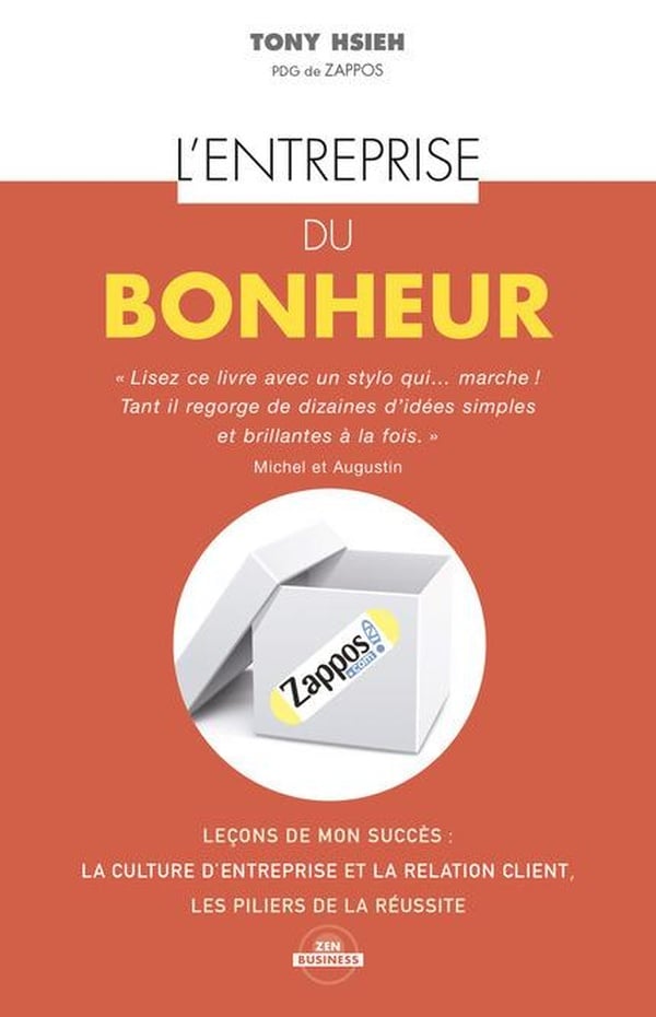 L'entreprise du bonheur - Cover