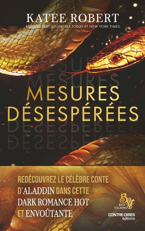 Mesures désespérées - Cover