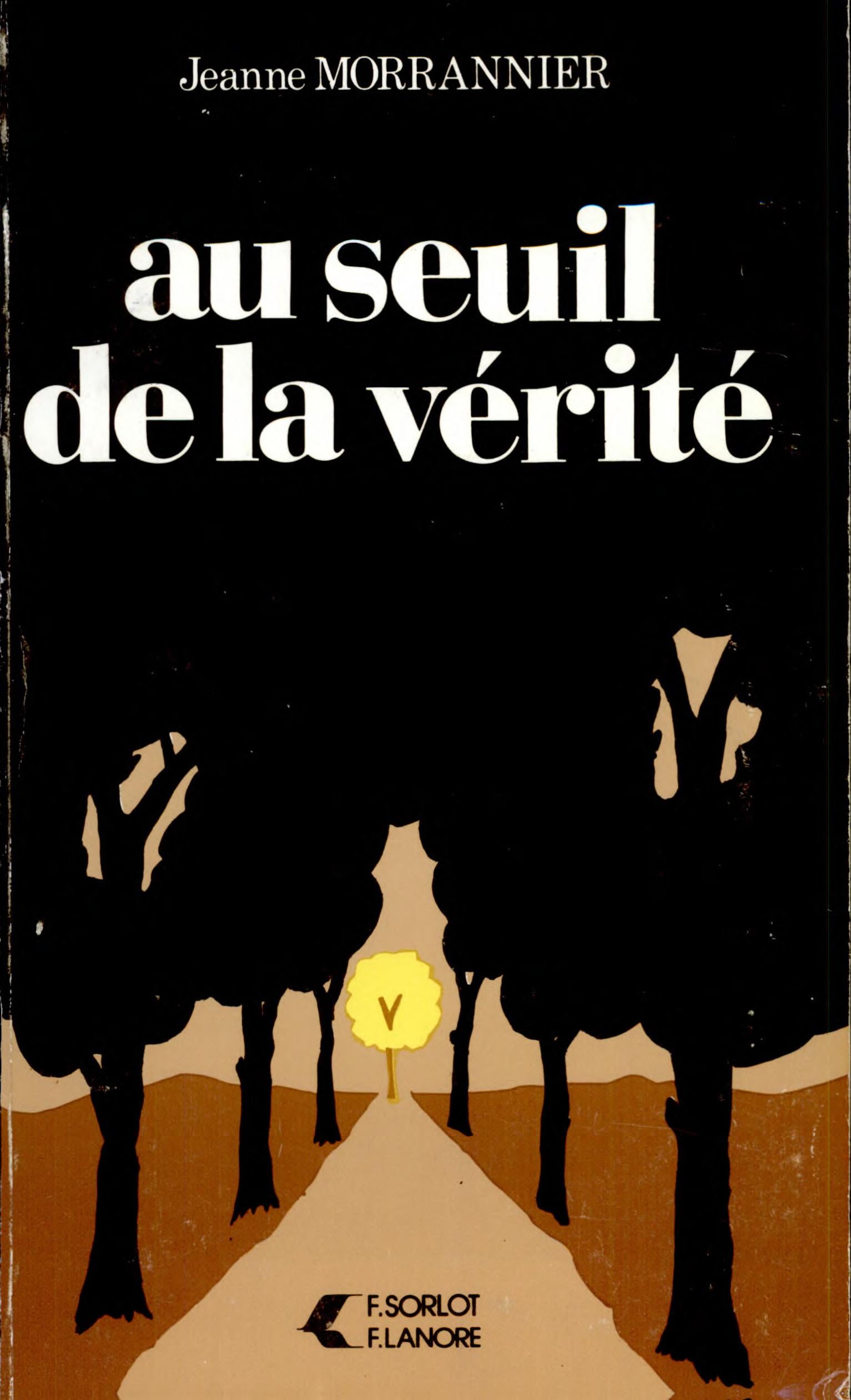 Au seuil de la vérité - Cover
