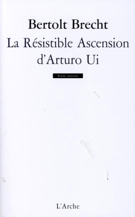 La Résistible ascension d'Arturo Ui - Cover